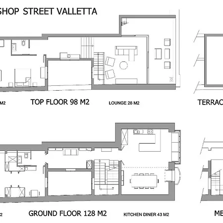 Lägenhet Palatial Flat Inside Bright Duplex Penthouse *